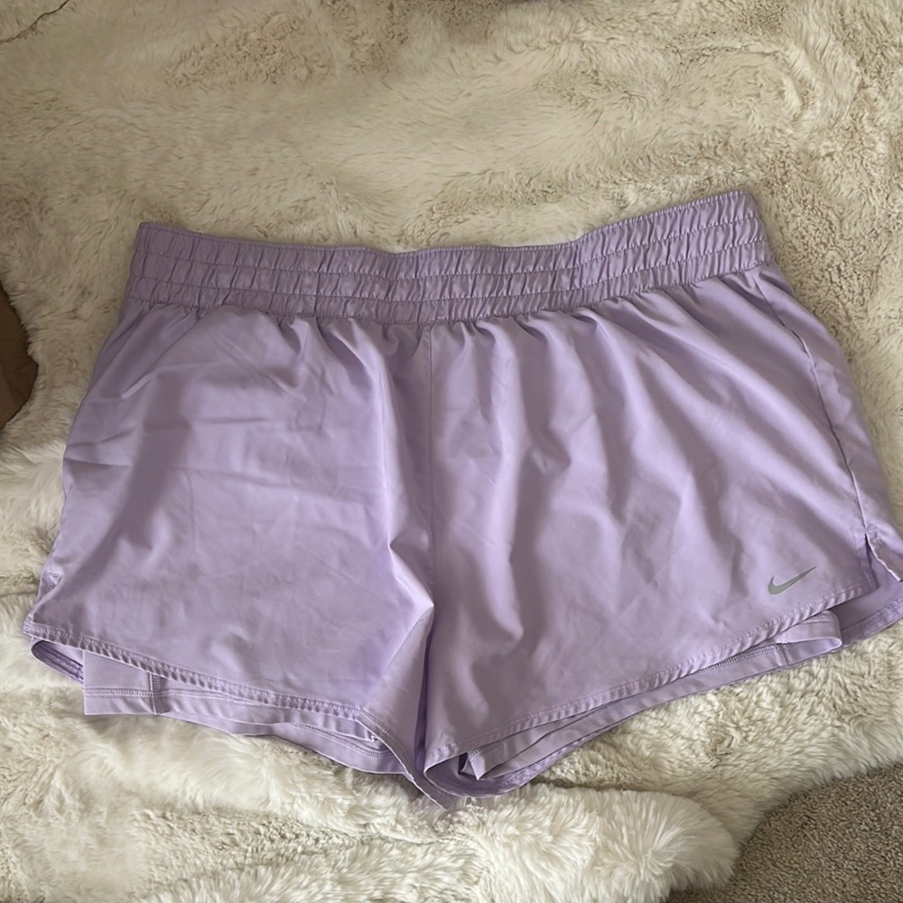 Nike Lavender Athletic Shorts